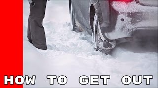 Vehicle Stuck in the Snow How To Get Out