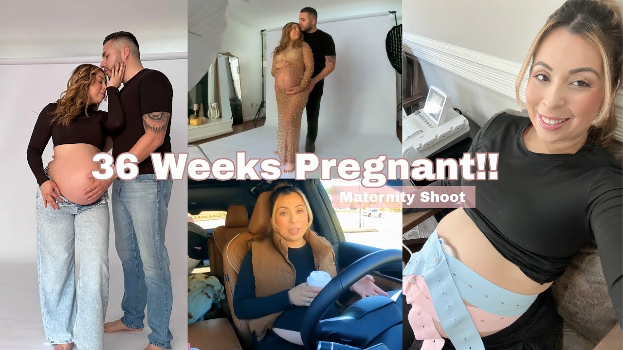 Final Weeks Before Baby! 36 Week Update + Maternity Shoot Jasmine