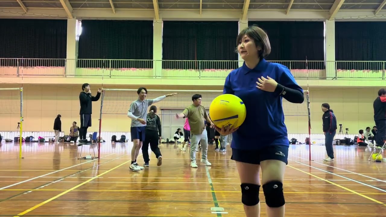 2026-1-11❄️砂丘杯🏐予選④ 🆚さくら（後半）