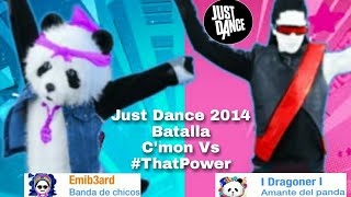 Just Dance 2014 Batalla - Cmon Keha Y Will.i.am Ft Justin Bieber 5 Star