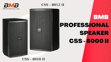 BMB CSS-8012Ⅱ/8010Ⅱintroduction
