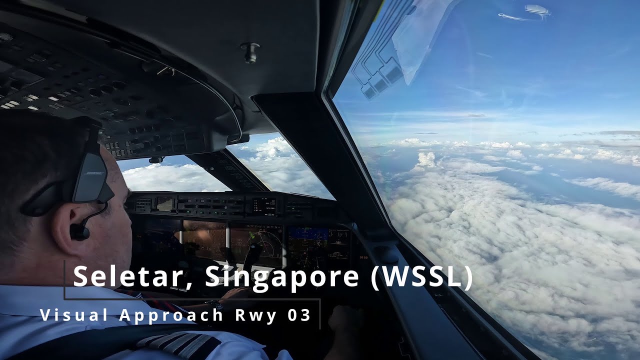 Landing Seletar, SIngapore (WSSL) - Gulfstream G650