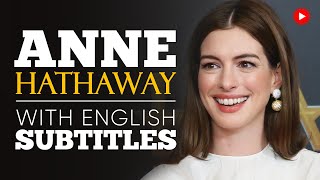 ENGLISH SPEECH | ANNE HATHAWAY: Authentic Equality (English Subtitles)