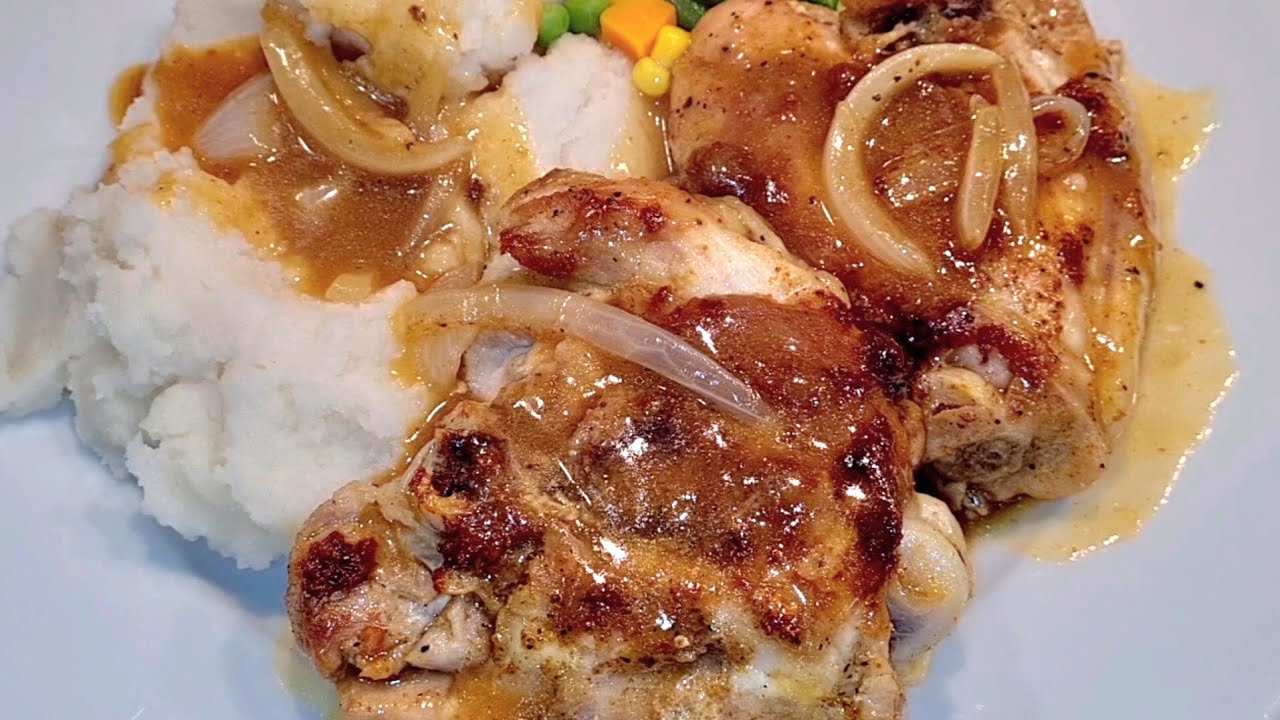 Chicken With Onion Gravy YouTube