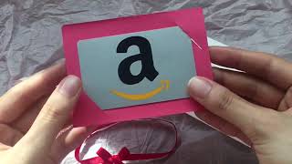Amazonギフト券のラッピング方法