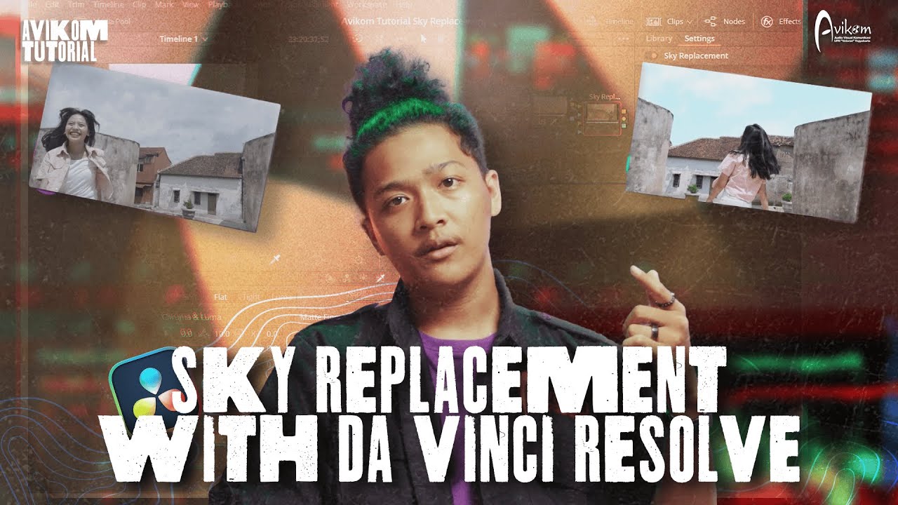 Avikom Tutorial - How To Sky Replacement - YouTube