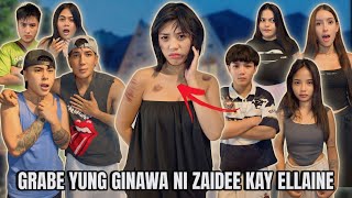 GRABE YUNG GINAWA NI ZAIDEE KAY ELLAINE *PINAG TANGGOL NI YANNY SI ELLAINE | FAMILYAY x MANNIX FAM