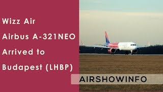 Wizz Air First Airbus A-321NEO Arrived