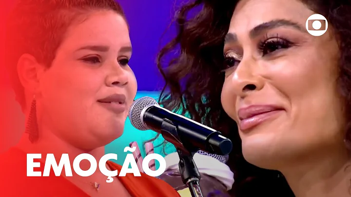 F emociona Juliana Paes ao cantar Marlia Mendona  ...