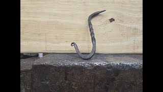 Blacksmith 101 Lesson 4 Making a Drive Hook