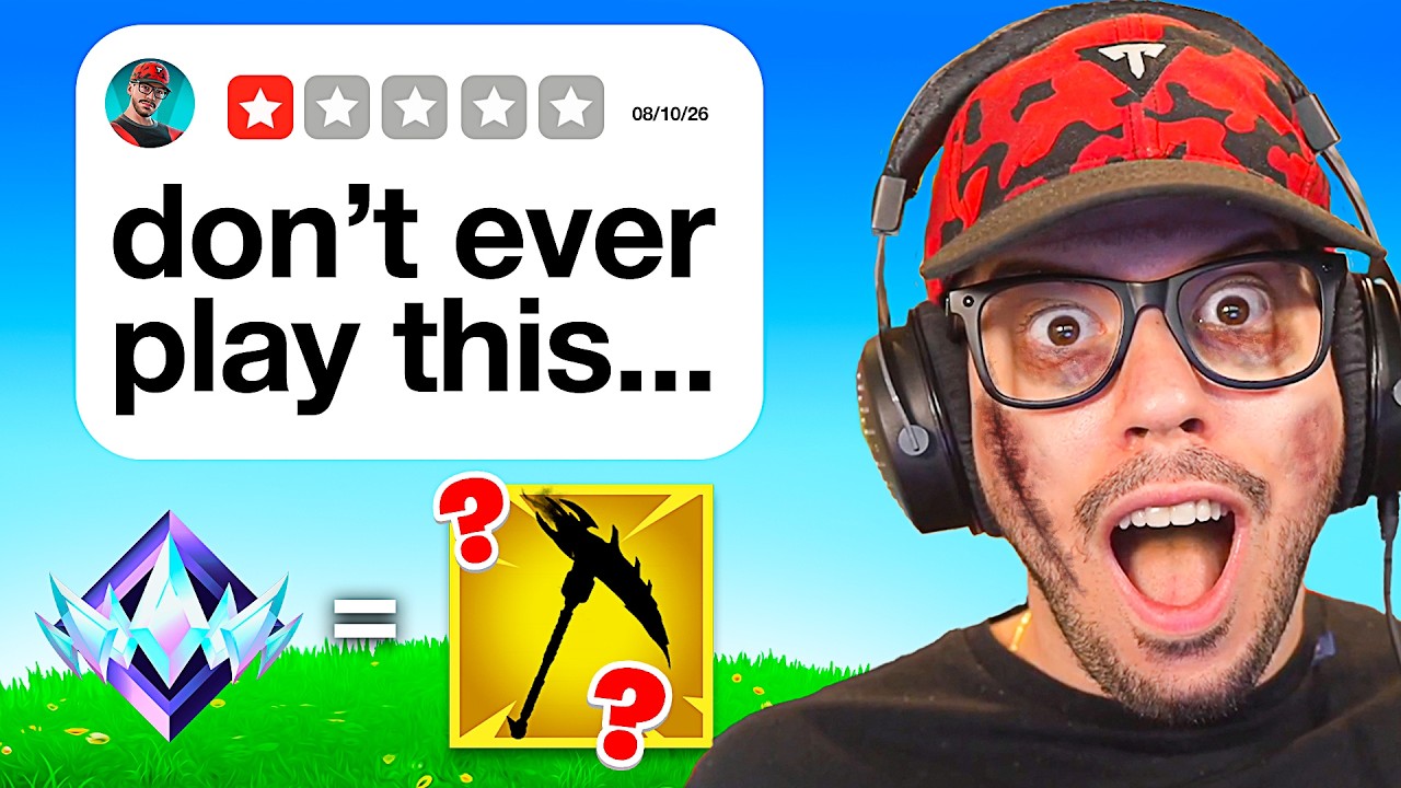 I Got UNREAL in the WORST Game Mode for the RAREST Pickaxe! (Free)