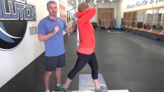 Chanhassen Personal Trainer Demonstrates the FMS In Line Lunge Assessment