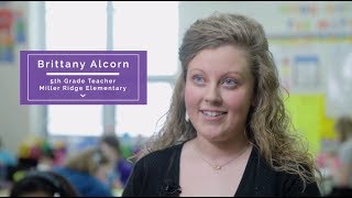 Teacher Feature: Brittany Alcorn, Miller Ridge Elementary