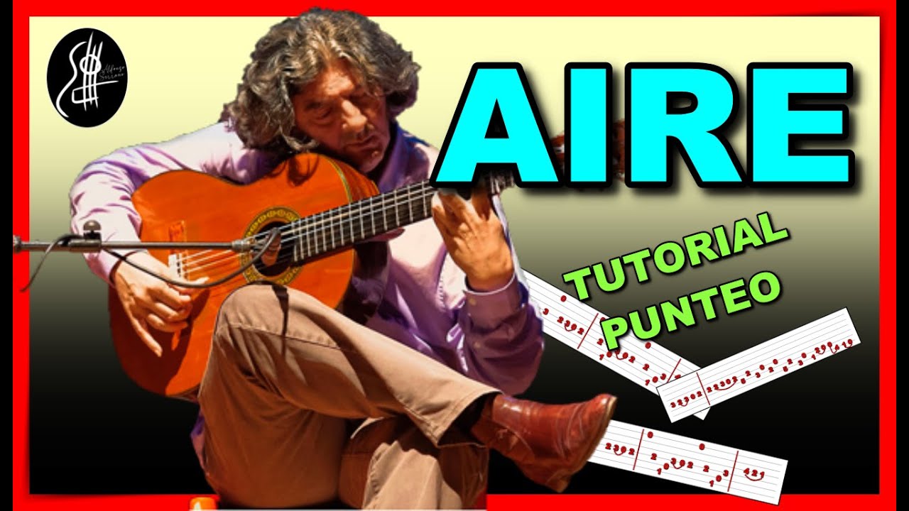TUTORIAL con TABLATURA de la FALSETA de AIRE  | MORAITO CHICO | GUITARRA FLAMENCA