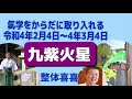 氣学をからだに取り入れる　九紫火星　令和4年2月4日〜3月4日