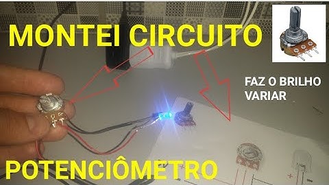 Turn potentiometer on the led -  Ligar potenciômetro no led