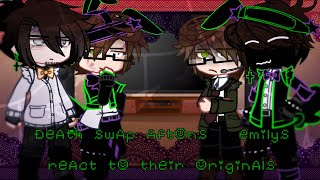 Death Swap Aftons & Emilys react to their Originals [FNAF  GCRV] READ DESC ❤