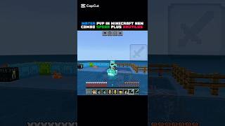 Water pvp in 🔥Minecraft new combo Spear plus 😈Nautilus #Minecraft ☠️#shorts #video #edit 😎gaming