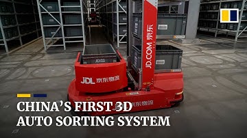 ‘Flying Wolf’, China’s first AI-powered 3D automatic sorting system