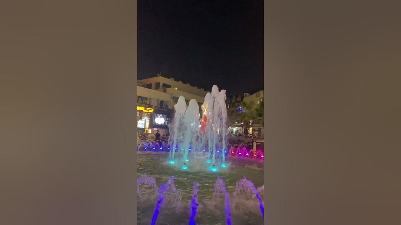 Фонтан в центре Анталии - YouTube