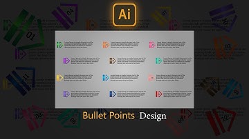 How To Create Colorful Arrow Bullet Point | Vector Arrow Bullet Point | Adobe Illustrator