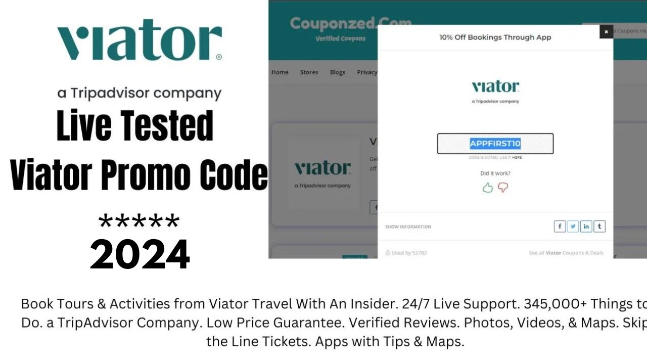 Best Viator Promo Code & Discount Code 2023 Coupon Provider YouTube