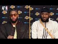 LeBron &amp; Anthony Davis Talks Loss vs Nuggets, Postgame Interview