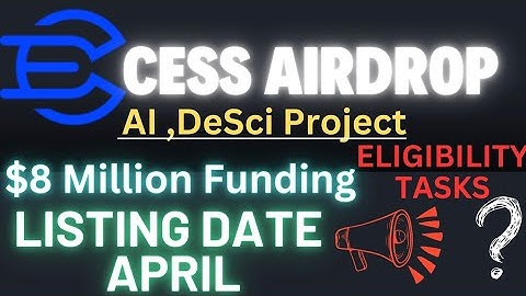 Cess Network airdrop 100$ profit Daily Quiz whatsapp eligibility tasks @Cess Airdrop wallet connect