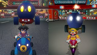 Mario Kart Comparison: Bob-omb Cars