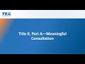 Webinar: 2023-24 Random Validation Title II, Part - Meaningful Consultation