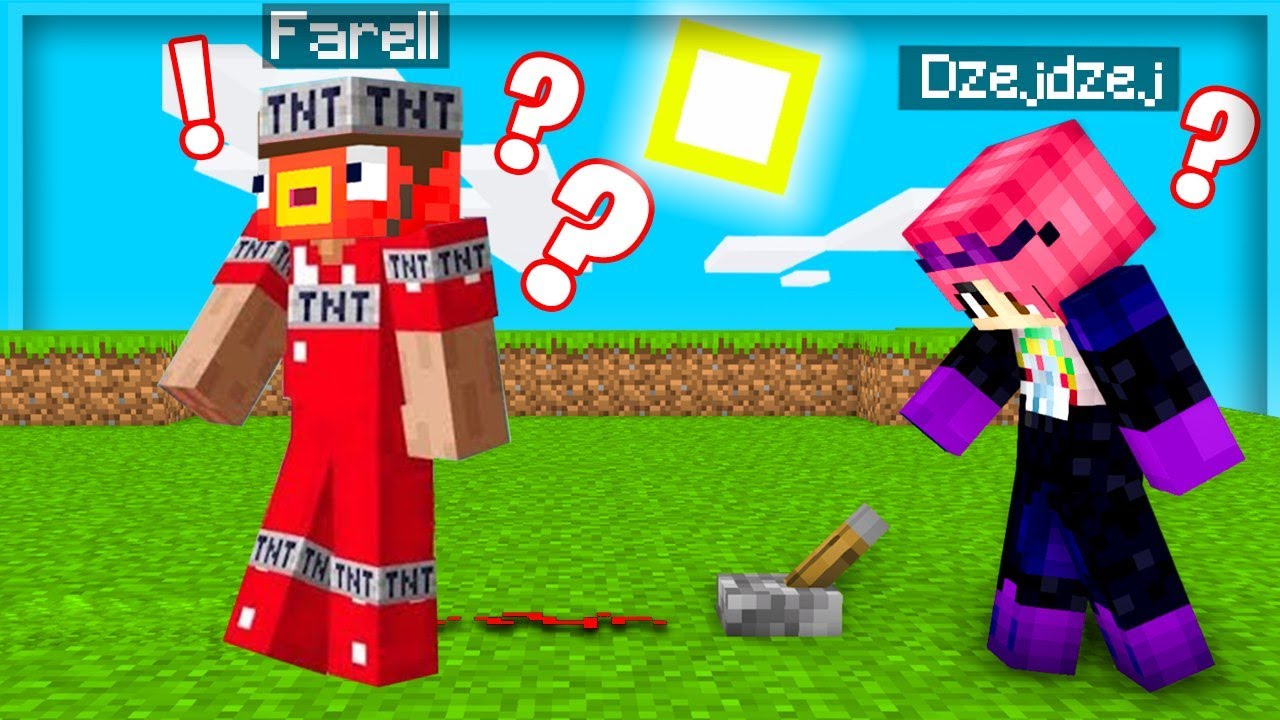 Trolluję Youtuberów używając TNT ZBROI w Minecraft 💣