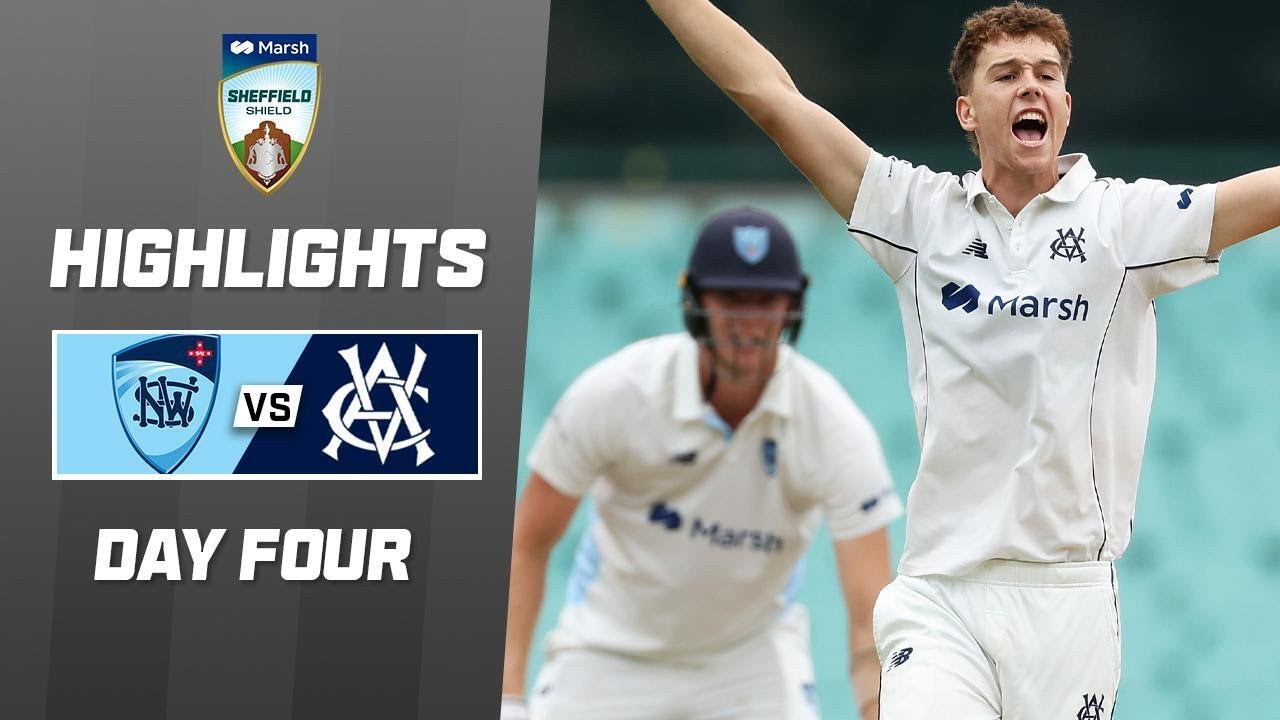 NSW v Victoria | Sheffield Shield 2023-24 | Day 4