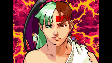 2 : Marvel vs. Capcom - Morrigan and Ryu