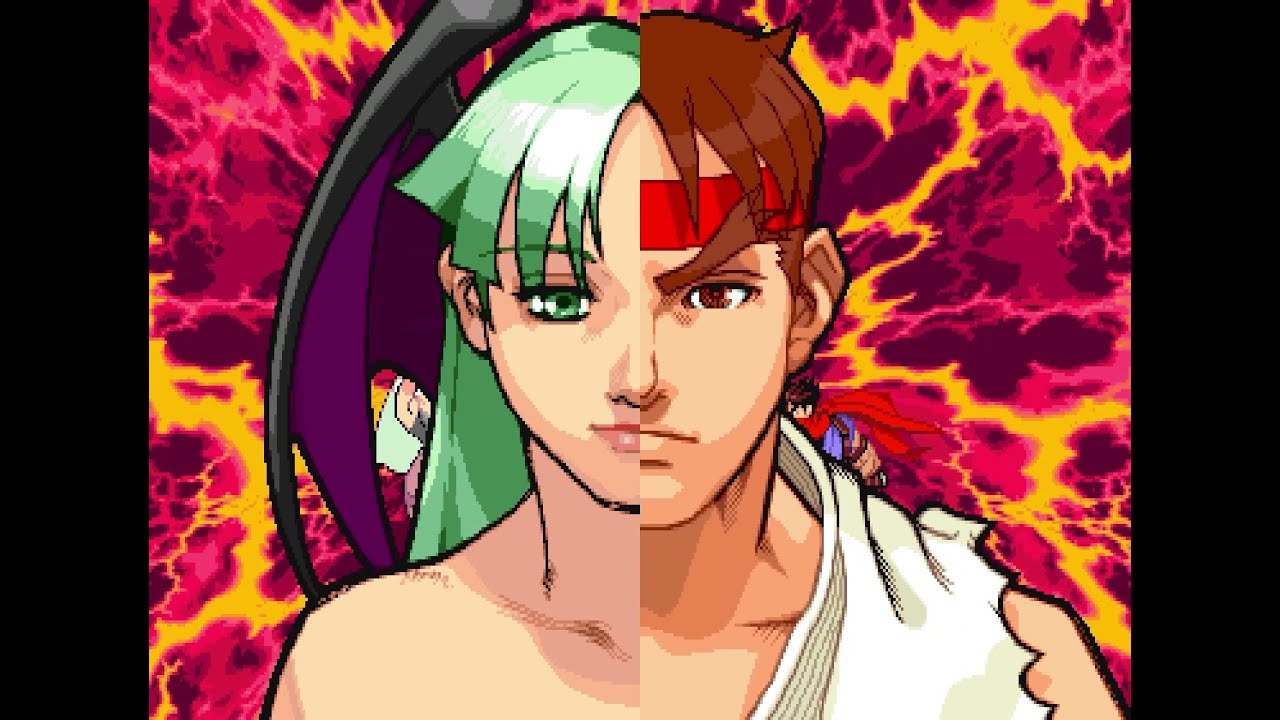 2 : Marvel vs. Capcom - Morrigan and Ryu - YouTube