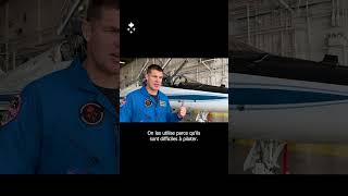 Jeremy Hansen sur des avions supersoniques T-38 ✈ #shorts