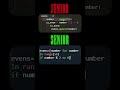 Junior vs Senior Python developer