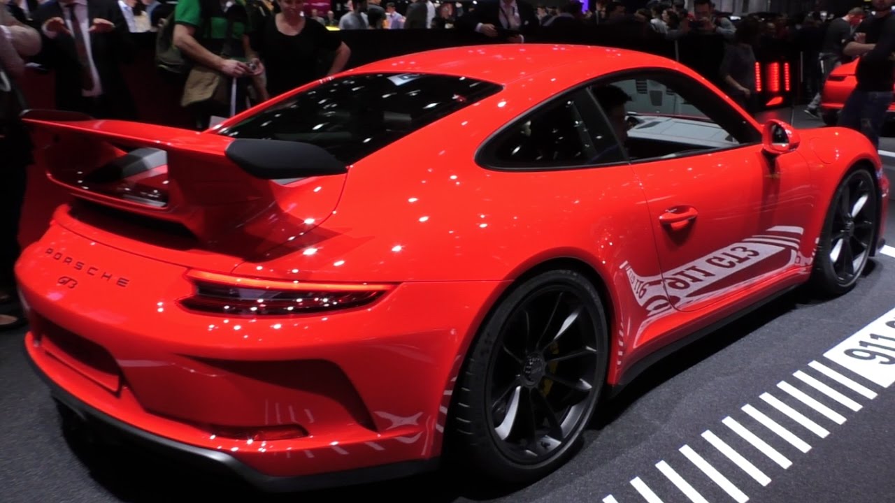 New 2017 Porsche 911 GT3 | Geneva Motor Show - YouTube