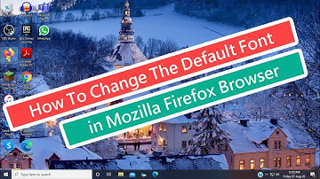 How to Change the Default Font in Firefox Browser [Tutorial]