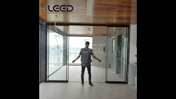 Cửa nhôm Slim lùa 2 cánh 2 vách LEED DOORS Tiêu chuẩn Hàn Quốc. Liên hệ: 0909.359.855