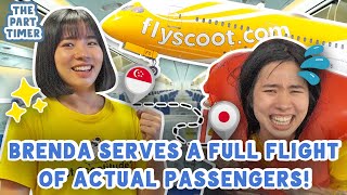 Brenda Becomes A Cabin Crew At Scoot | The Part Timer