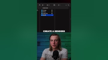 the Folder Structure I use for every Video Project