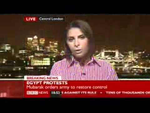 Nabila Ramdani - BBC News Channel - Situational analysis on Egypt