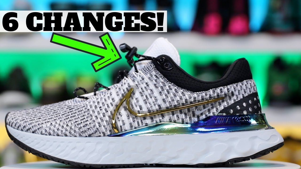 6 Things They Changed: Nike React Infinity Run Flyknit 3 Review + On Feet!  - Youtube