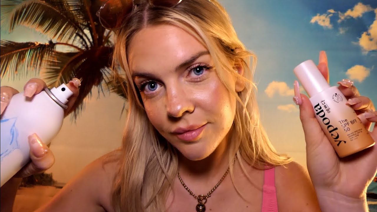 ASMR RP | attention personelle à la plage 🐚 (bruit de vagues)