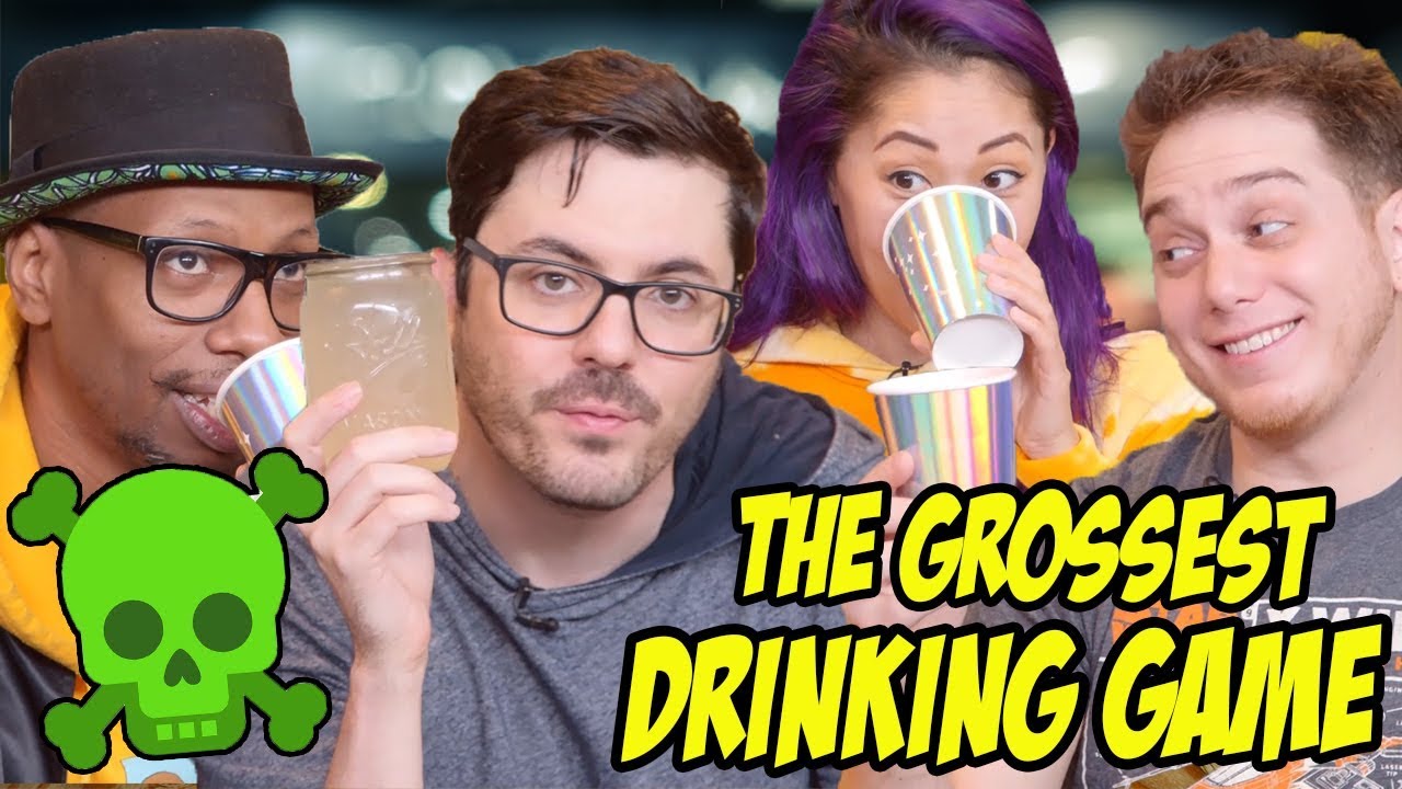 The Disgusting Drinking Game - Buzzed - YouTube