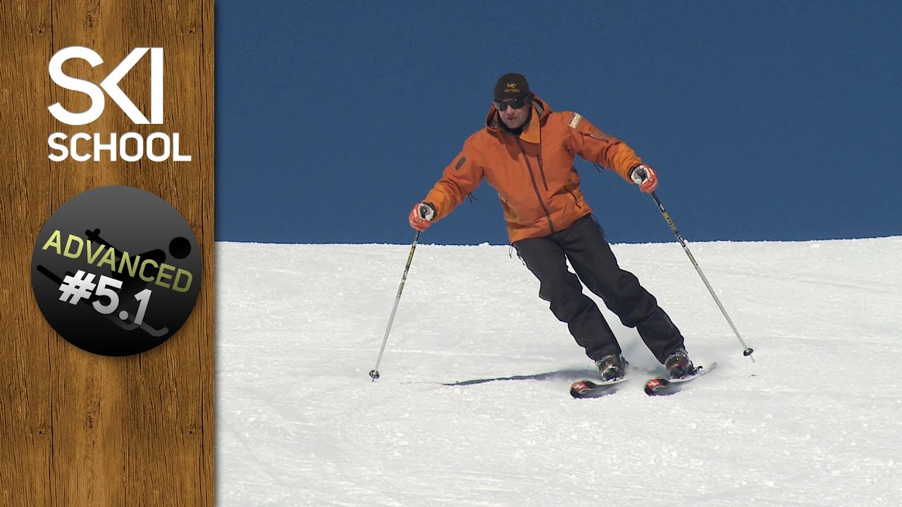 Advanced Ski Lesson 51 Commitment And Softening Youtube inside How To Ski Advanced