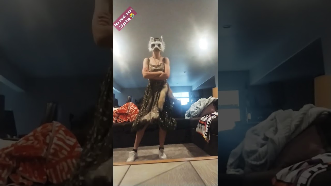 hehe my mask was slipping 😭 