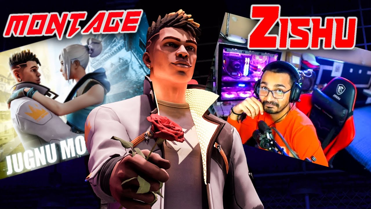 @Zishu reacted to my montage || Jugnu 3d valorant montage