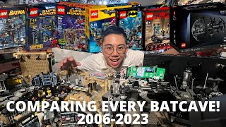 Every LEGO Batman Batcave EVER!