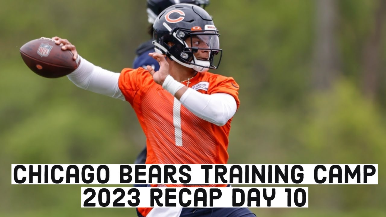 Chicago Bears Training Camp 2023 RECAP DAY 10! FAMILY FEST DAY!